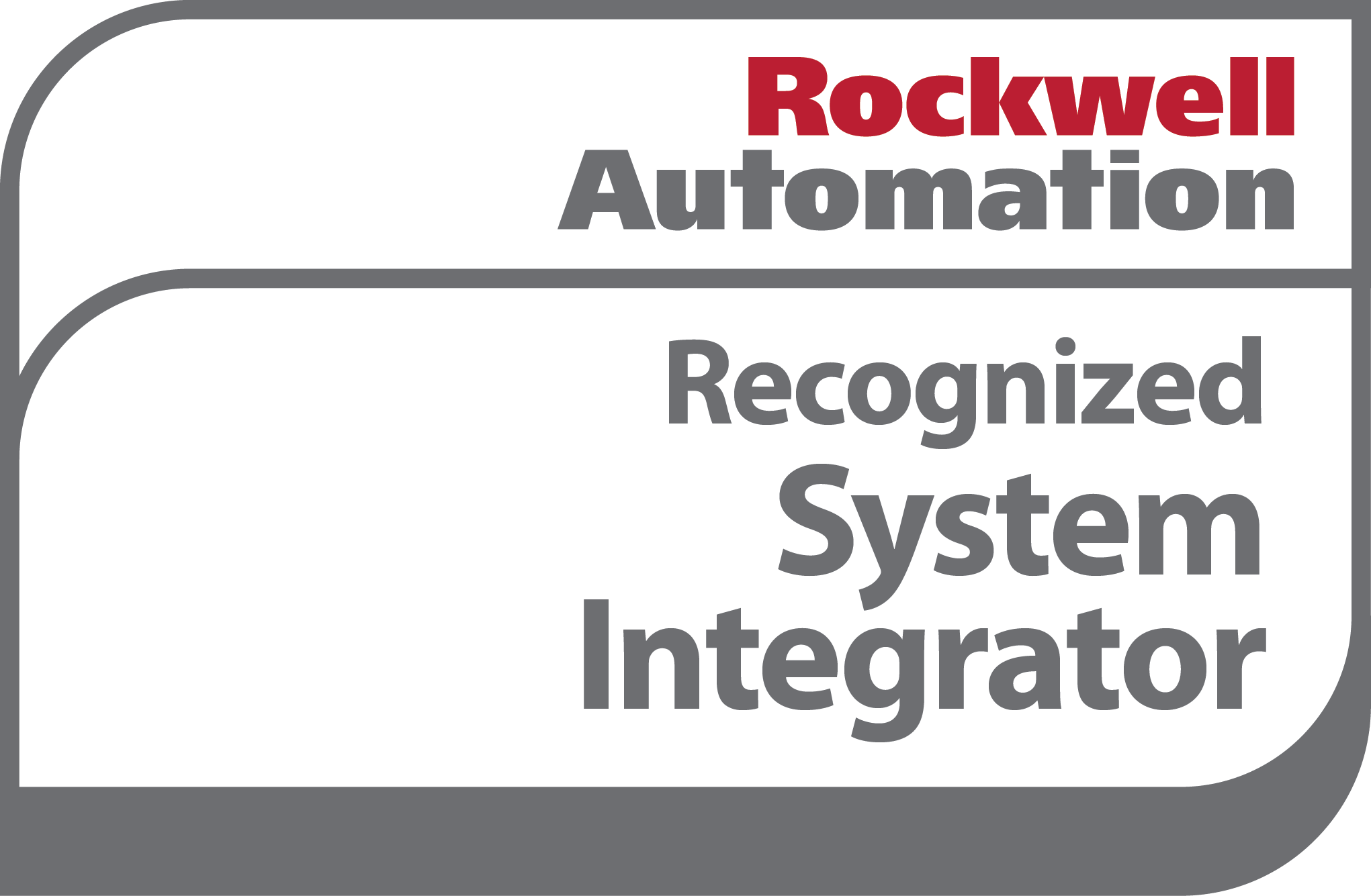 Rockwell Automation Recognized Systems Integrator logo